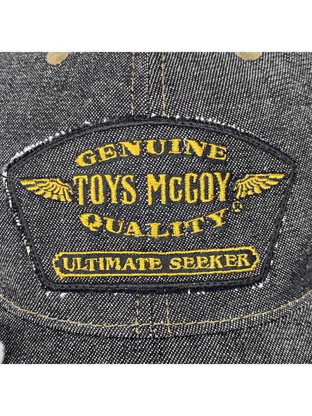 TOYS McCOY キャップ ブラックデニム