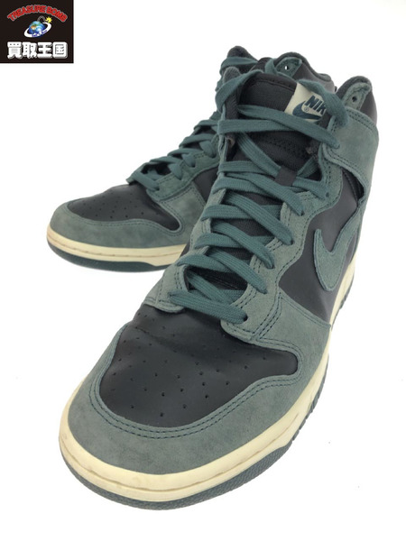 NIKE DUNK HI RETRO PRM BLACK FADED SPRUCE-BLACK-LIGHT CREAM[値下]