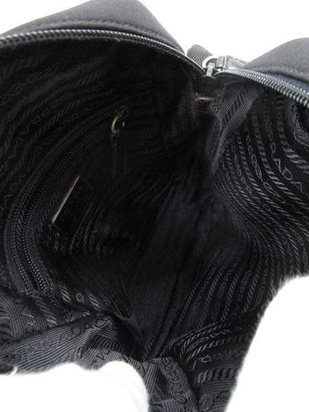 PRADA SPORT ナイロンキャンバスショルダーバッグ 黒