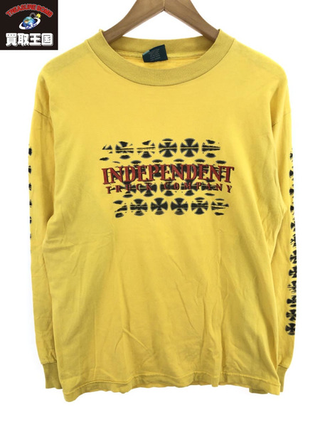 INDEPENDENT TRUCK CO. 90s USA製 NHS 袖プリント ロング