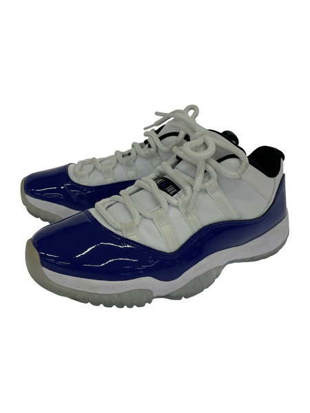 NIKE WMNS AIR JORDAN 11 RETRO LOW 25.5cm US8.5