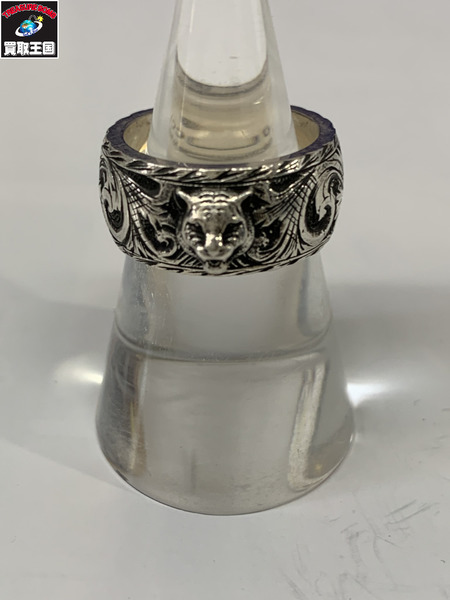 アクセサリー GUCCI キャットヘッドリング15号