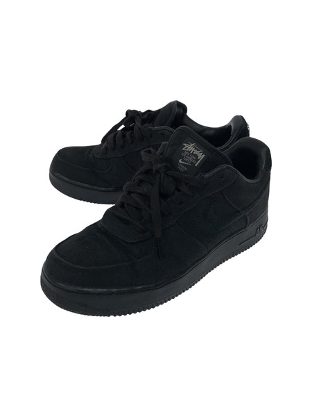 NIKE STUSSY CZ9084-001 AIR FORCE1 LOW スニーカー 黒