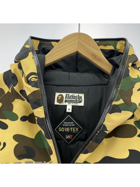 A BATHING APE GORE-TEX 1ST CAMO HOODIE DOWN JACKET/M