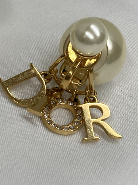 DIOR パール トライバル イヤリング