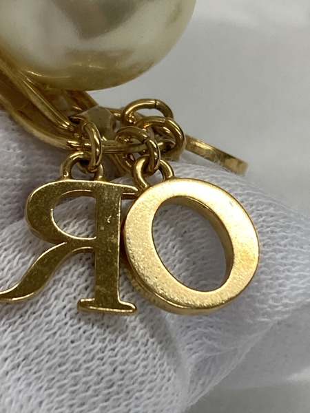 DIOR パール トライバル イヤリング