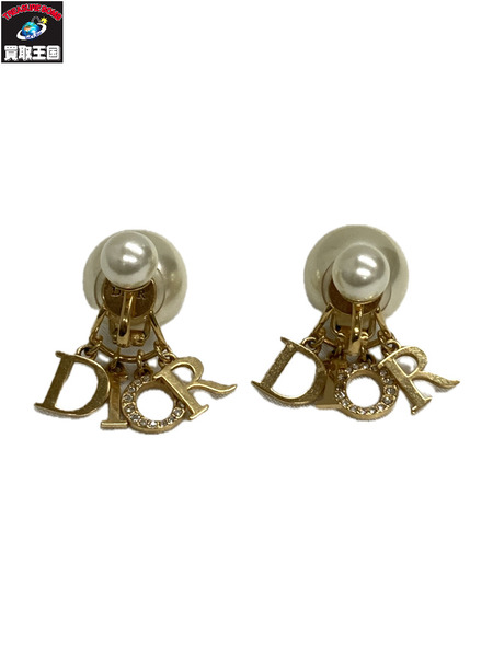 DIOR パール トライバル イヤリング