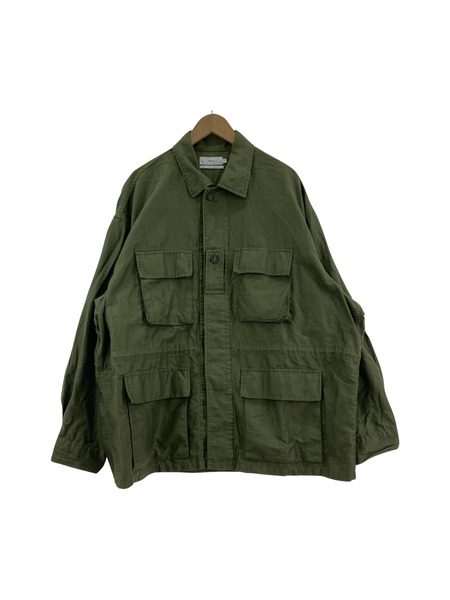 graphpaper/22SS/Cotton Linen Moleskin Military Jacket/2/オリーフ