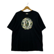 A BATHING APE 半袖Tシャツ・カットソー カモフラ 黒 M
