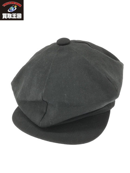 REAL McCOY’S DOUBLE DIAMOND WOOL NEWS BOY CAP (7 1 2) ブラック[値下]