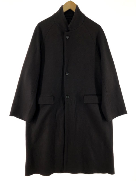 URU 20AW WOOL PONCH OVER COAT 1 ブラウン｜商品番号