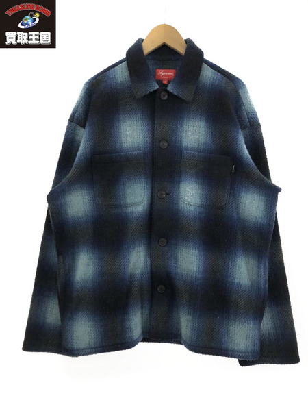 Supreme 20AW Shadow Plaid Fleece Shirt M