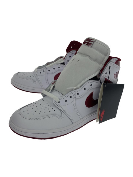 NIKE Air Jordan 1 High '85 Metallic Burgundy 26.5cm