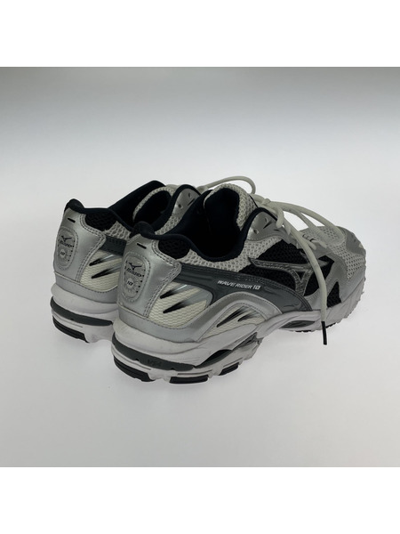 MIZUNO Mizuno Wave Rider 10 白 黒 28cm D1GA210405