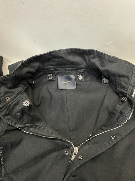 UNDERCOVER ボアドッキングモッズコート 2 ブラック UCP1316[値下]