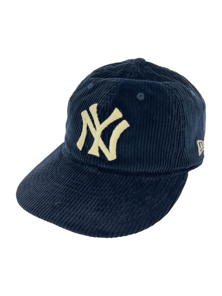 POLO RALPH LAUREN キャップ NEW ERA CORDUROY CAP NY YANKEES NAVY