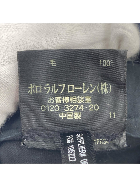 RRL スラックス ストライプ柄 ネイビー