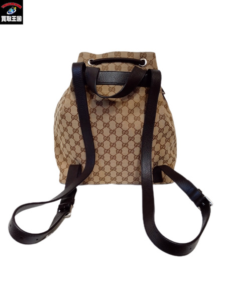 GUCCI/GGキャンバス/バッグパック/巾着/449175