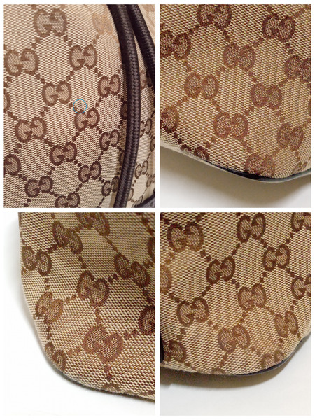 GUCCI/GGキャンバス/バッグパック/巾着/449175
