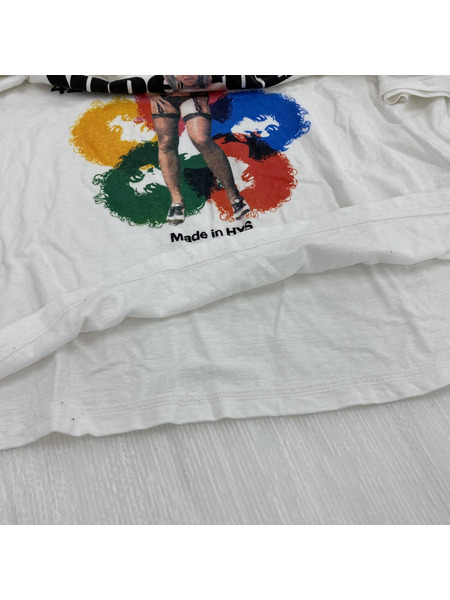 HYSTERIC GLAMOUR PAINTERS プリントTee L ホワイト