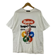 HYSTERIC GLAMOUR PAINTERS プリントTee L ホワイト