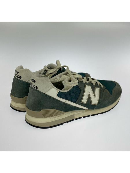 NEW BALANCE スニーカー CM996 グリーン 28.0cm