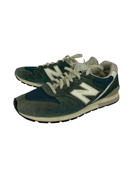 NEW BALANCE スニーカー CM996 グリーン 28.0cm