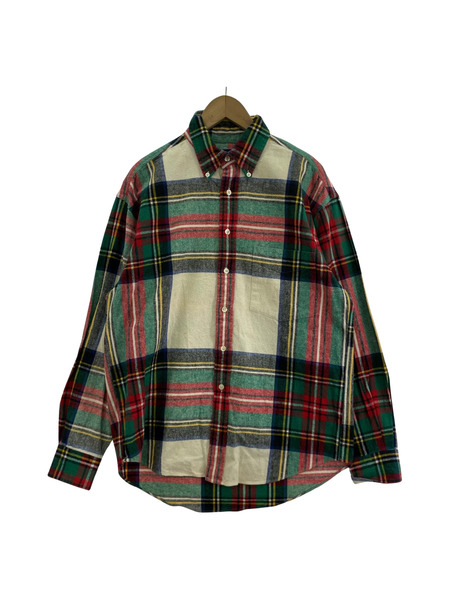 OLD GAP 90's頃 L/Sチェックシャツ (M)