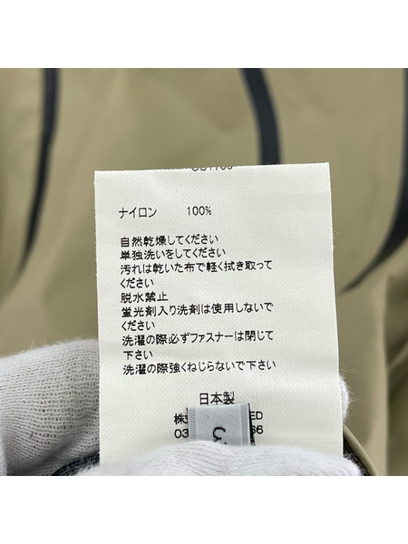 UNUSE ナイロンフーディーコート (3) US1783
