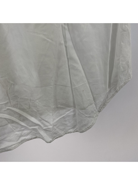 Yohji Yamamoto レーヨン半袖ブラウス 3 ホワイト