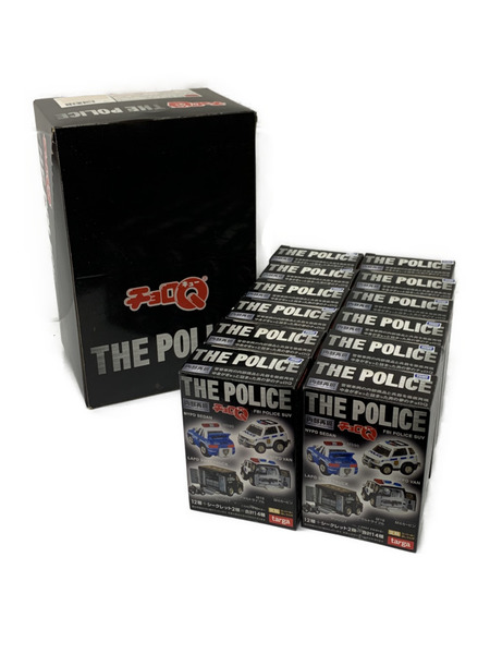 チョロQ targa THE POLICE 12個セットBOX 外箱開封・内箱未開封 箱