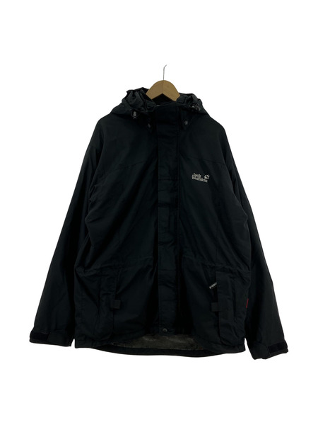 jack wolfskin マウンテンパーカー 黒