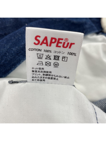 SAPeur/21AW/デニムコーチジャケット（XXL)