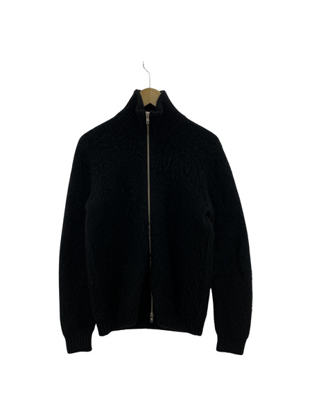 KAIKO SHRINK ZIP CARDIGAN BLK