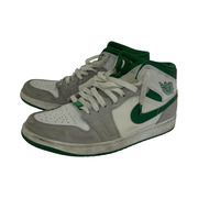 NIKE AIR JORDN 1 Mid SE White Pine Green Smoke Grey