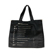 MM6 トートバッグ 19ss/SHOPPING LOGO/BLK