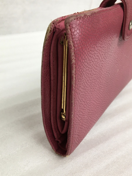 CHANEL キャビアスキン ココマーク 2つ折り長財布[値下]