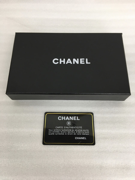 CHANEL キャビアスキン ココマーク 2つ折り長財布[値下]