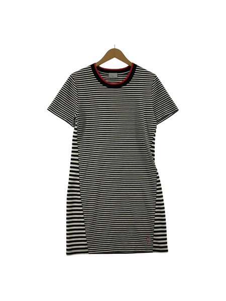 半袖ワンピース GREY JASON WU/ボーダー/BLK