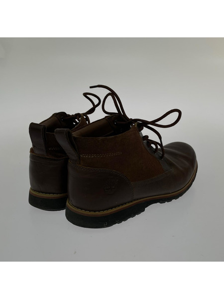Timberland ブーツ Timberland レザーブーツ 茶 A121B  (27.5㎝)