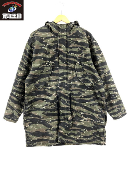 Supreme 21SS Hooded Facemask Parka Tigerstripe Cam S[値下]｜商品 ...