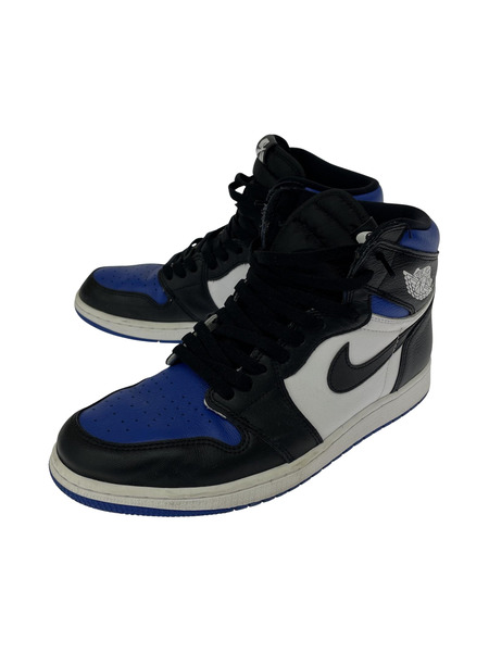 NIKE AIR JORDAN 1 RETRO Royal Toe 28.5㎝ 黒 青 白