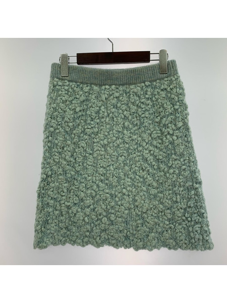 sheller  ミニスカート bubble knit mini skirt