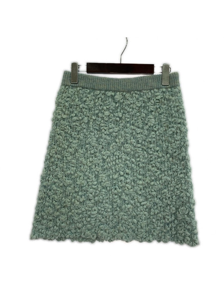 sheller  ミニスカート bubble knit mini skirt