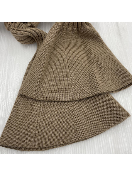 SORIN　Wool Blend Rib Balloon Knit/ブラウン[値下]