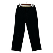 COMME des GARCONS HOMME DEUX ポリ縮絨 スラックス L ブラック