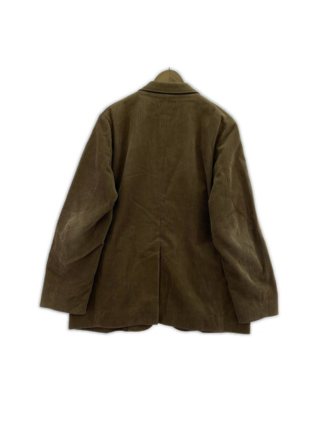AURALEE 19AW WASHED CORDUROY JACKET 4 ブラウン A9AJ01FN