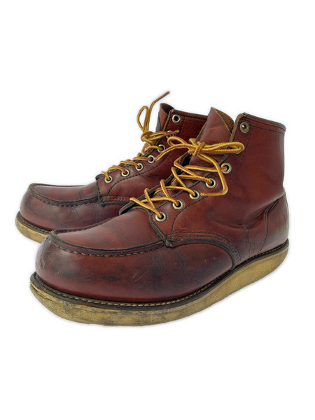 RED WING ブーツ 92年製 半円犬タグ 875 アイリッシュセッター US8E 赤茶
