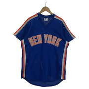 NEW YORK Mets S/S ゲームシャツ 18 USA製 (L)