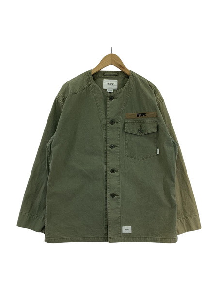 WTAPS 20SS SCOUT LS SHIRT 01 KHK 201TQDT-SHM01[値下]